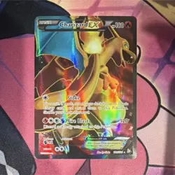 Pokemon Charizard EX 100/106 Flashfire Ultra Rare Full Art Holo Basic 180 HP - Image 1