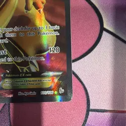 Pokemon Charizard EX 100/106 Flashfire Ultra Rare Full Art Holo Basic 180 HP - Image 5