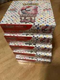 5 Box. Pokemon 151 Japanese Booster Box Factory Sealed US Seller with Shrink - Image 1