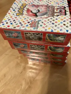 5 Box. Pokemon 151 Japanese Booster Box Factory Sealed US Seller with Shrink - Image 3