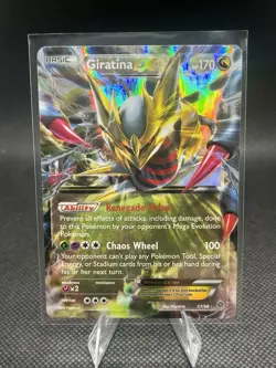 Pokemon Giratina-EX TCG Holo Rare Card Ancient Origins XY 57/98 - Image 1