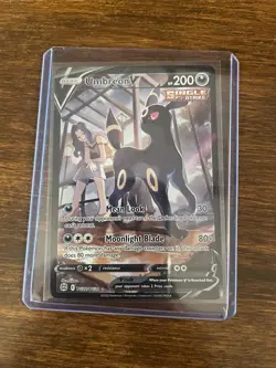 Pokemon Umbreon V Single Strike Full Art Ultra Rare TG22/TG30 Brilliant Stars H… - Image 1