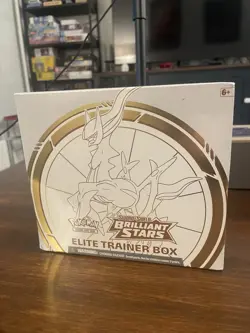 Pokemon Sword & Shield Brilliant Stars Elite Trainer Box Booster Promo - Image 1