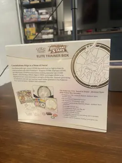 Pokemon Sword & Shield Brilliant Stars Elite Trainer Box Booster Promo - Image 5