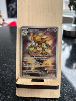 Alakazam Pokemon Center Stamp PC Stamped ETB Black Star Promo 009 MEP NM+ Mint - Image 1