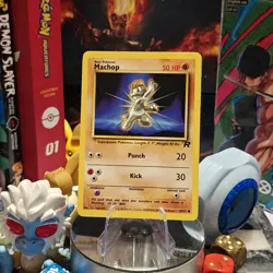 MACHOP - Team Rocket Set - 59/82 - Common - Pokemon TCG - Unlimited LP See Pics - Image 1