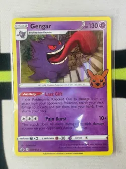 Pokemon TCG Gengar Promo (Trick or Trade Halloween) 057/198 - Image 1