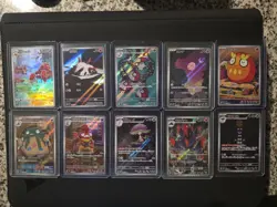 Pokemon TCG Lot Of 10 Japanese Art Rares Near Mint - Image 1