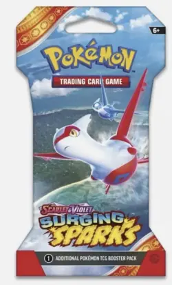 Pokemon TCG: Scarlet & Violet - Surging Sparks Sleeved Booster Pack - 1 Pack NEW - Image 3