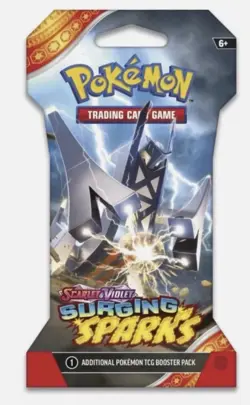 Pokemon TCG: Scarlet & Violet - Surging Sparks Sleeved Booster Pack - 1 Pack NEW - Image 4