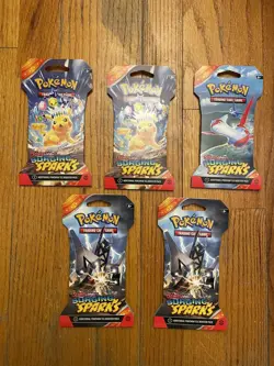 Pokemon TCG: Scarlet & Violet - Surging Sparks Sleeved Booster Pack - 1 Pack NEW - Image 5