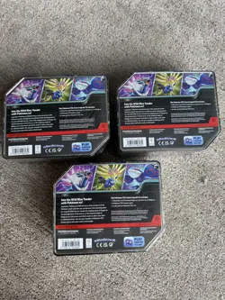 Pokemon TCG - Azure Legends Tins (2025) - Set of 3 - NEW + SEALED - English - Image 5