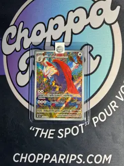Pokemon Surging Sparks Braviary Full Art Illustration Rare Holo #214/191 - Image 1
