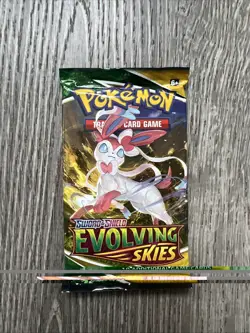 Pokemon: Sword & Shield- Evolving Skies Booster Pack - New/Sealed - Image 1