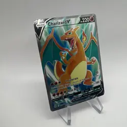 Pokemon: Charizard V Full Art Ultra Rare Brilliant Stars 153/172 NM Condition - Image 2