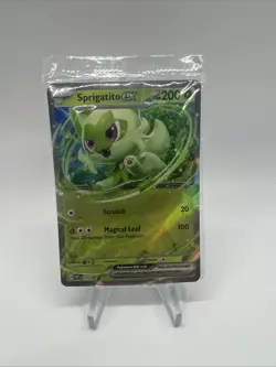 Pokemon: Sprigatito EX SVP 087 Black Star Promo Ultra Rare- Factory Sealed - Image 1