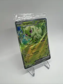Pokemon: Sprigatito EX SVP 087 Black Star Promo Ultra Rare- Factory Sealed - Image 2