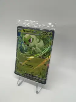 Pokemon: Sprigatito EX SVP 087 Black Star Promo Ultra Rare- Factory Sealed - Image 3