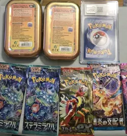 Lot Of Pokemon - Graded Cards - Packs - Tins - Image 4