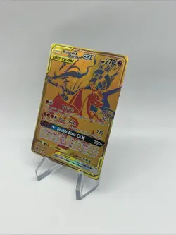 Pokemon: Reshiram & Charizard GX SM247 Black Star Promo Sun & Moon - Image 3