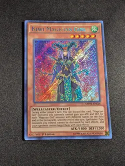 Yugioh - Kiwi Magician Girl MVP1-ENS16 1st Secret Rare NM - Image 1