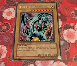 Yu-Gi-Oh! Blue-Eyes White Dragon LIMITED EDITION, Good Condition, BPT-003 - Image 4