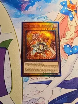 YUGIOH HIITA THE FIRE CHANNELER ASIAN ENGLISH EDITION DUNE-AE026 ULTIMATE RARE - Image 1