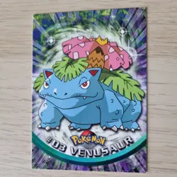 VENUSAUR #03 POKEMON TOPPS CARD (BLACK LOGO SET) - Image 4