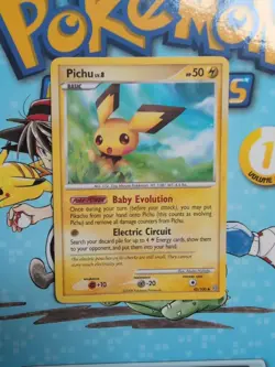 Pichu 2008 45/100 Stormfront Pokemon Card LP/MP - Image 1