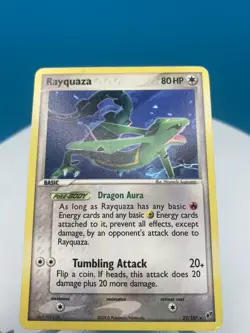 Pokemon TCG Rayquaza Deoxys Non-Holo Card #22/107 2005 NEAR MINT - Image 2