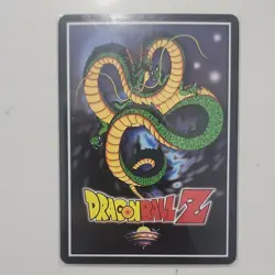 Dragon Ball Z TCG Goku Blue Energy Dive Holo Energy Combat Score Card 96 - Image 2