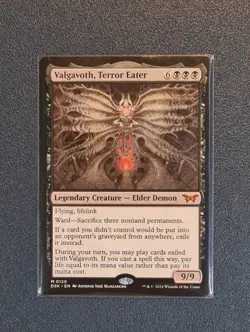 MTG Valgavoth, Terror Eater - Duskmourn: House of Horror - DSK - NM+ Condition - Image 1