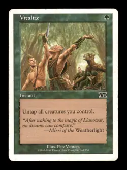 Vitalize LP Light Play Classic Sixth Edition MTG [7993] - Image 1