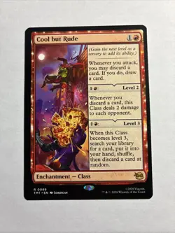 Cool but Rude - Teenage Mutant Ninja Turtles MTG Plus Bonus Rare!!! - Image 1