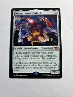 Krang, Utrom Warlord - Teenage Mutant Ninja Turtles MTG Plus Bonus Rare!!! - Image 1