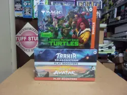 MTG TEENAGE NINJA TURTLES BUNDLE + AVATAR & TARKIR PLAY BOOSTER BOX LOT - Image 1