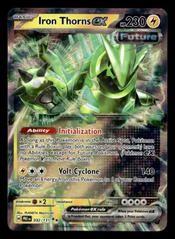 Iron Thorns ex 032/131 Double Rare Prismatic Evolutions Pokemon NM - Image 1