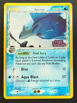 Pokemon Latios Delta Species Reverse Holo Stamped Holon Phantoms Near Mint EX Vi - Image 1