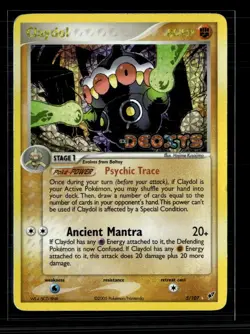 Pokemon 2005 EX Deoxys Claydol #5/107 - Image 1