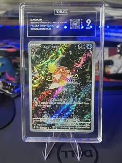 Pokemon TCG Magikarp Scarlet & Violet Paldea Evolved Card 203/193 Mint TAG 9 - Image 1