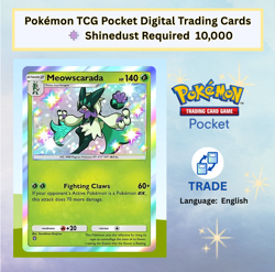 Pokemon TCG Pocket - Shiny Meowscarada 1 Star - Image 1