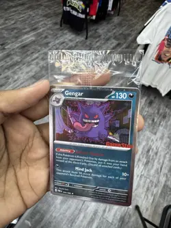 Pokemon TCG: Perfect Order - Gengar 50/88 GAMESTOP EXCLUSIVE RARE PROMO CARD - Image 1