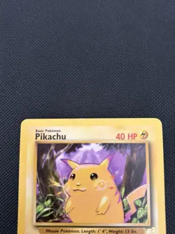 Pokemon TCG Pikachu E3 yellow cheeks Base Set 58/102 Regular - Image 2