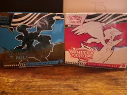 Pokemon Black Bolt and White Flare Elite Trainer Box ETB Set of 2 FACTORY SEALED - Image 1