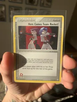 Pokemon Here Comes Team Rocket! 111/109 Team Rocket Returns Holo - Image 1