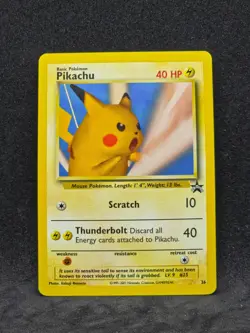 Pokemon Black Star Promo Snap Pikachu 26 (LP) - Image 1