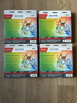 Pokemon TCG First Partner Illustration Collection Series 1 Box Factory Sealed X4 - Image 4