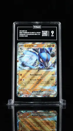 Lucario Ex 051/131 - Double Rare - Prismatic Evolutions - Pokemon TCG. TAG 9 - Image 1
