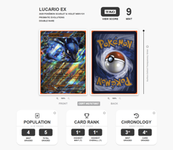 Lucario Ex 051/131 - Double Rare - Prismatic Evolutions - Pokemon TCG. TAG 9 - Image 3