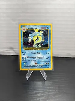 Pokemon Gyarados Holo Rare 6/102 1999 Unlimited Base Set - Image 1